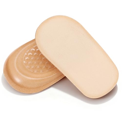 Elevadores de tacón 1/2 pulgada gel silicona para confort