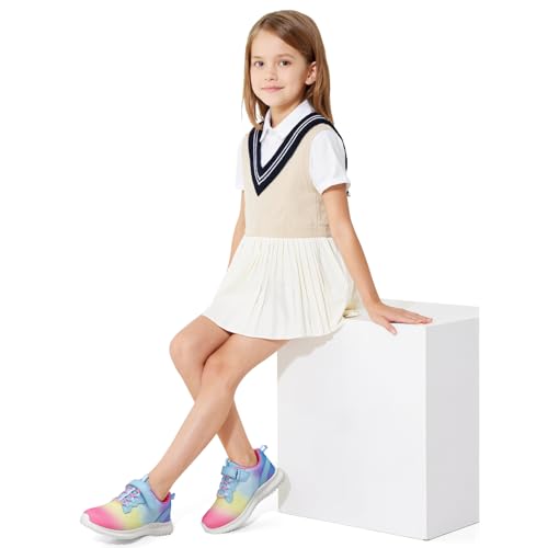 Image of RUNSIDE Kids Sneaker Lightweight Tennis Shoes for Boys and Girls