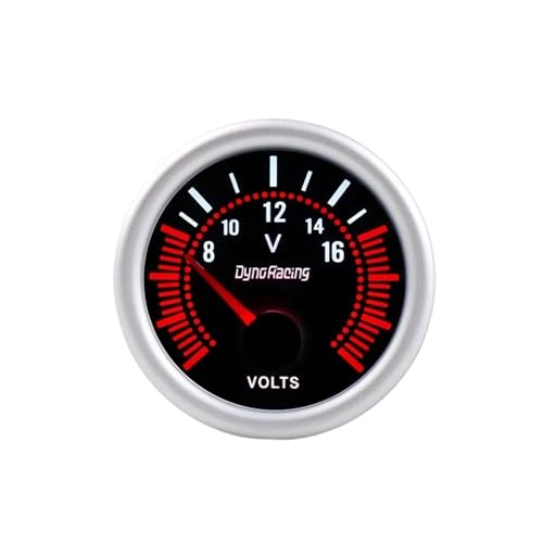 Voltmètre voiture 52mm pour éviter les pannes de batterie avec jauge 8-16V