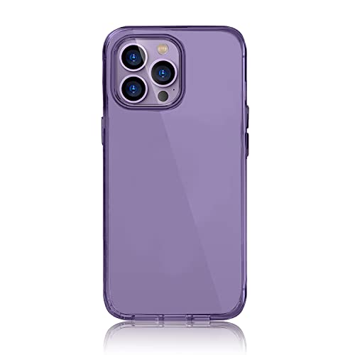 Image of GRIPP Neo Shock Absorbent Case Compatible with iPhone 14 Pro (6.1 inch) Drop Test Protection Ultra Tough Lightweight & Anti Shock Protection with Scratch Resistant Transparent Back Cover - Purple