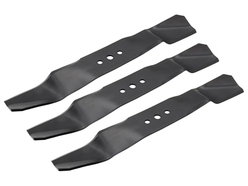 SECURA 3x 36cm set de couteaux compatible avec Husqvarna Rider Jonsered 94cm 505544501 544067701 579652501 579652510