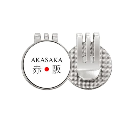 Marqueur de balle de golf Akasaka aimanté pour vos parcours du week-end