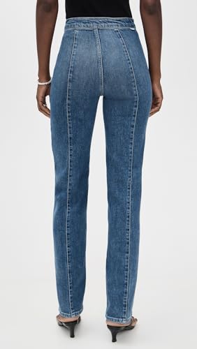 MOTHER Women's The Riveter Rambler Zip Sneak Jeans3