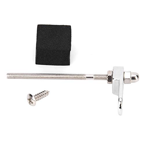 Pickguard Mounting Bracket 335 Pickguard, Black Sponge Pad Mandolin Mounting Bracket Mandolin Pickguard Mounting with Screw for Mandolin Jazz Guitar