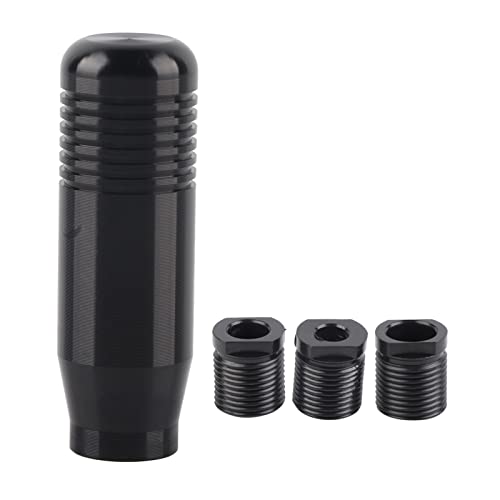 Yosoo Health Gear Pommeau de Levier de Vitesse Manuel pour Voiture, Alliage d'Aluminium, Design Élégant, Noir