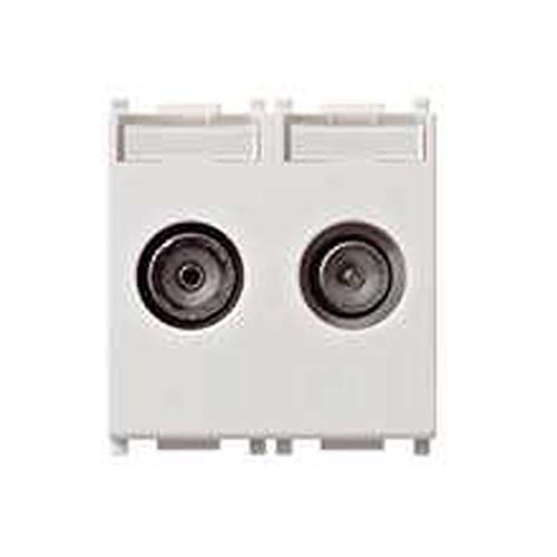 VIMAR Presa TV Rd SAT Plana Passante 10db 2u 14310.10