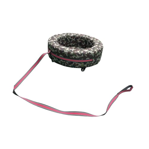 DYNWAVE Kids Hand Pulled Cart with Wheels Comfortable Kindergarten Toy Children's Soft Tire Cart for Park Playground Group Activities