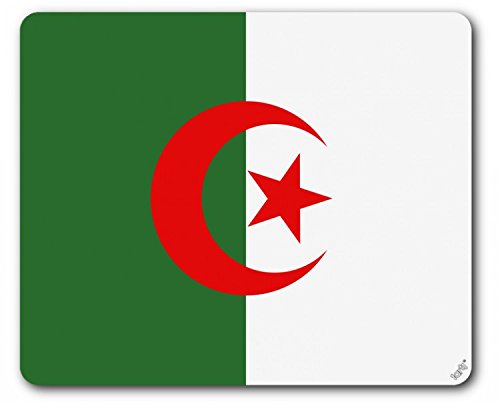 1art1 Algérie Drapeaux du Monde Tapis De Souris 23x19 cm