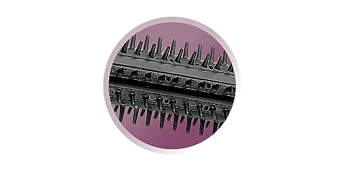 Remington Warmluftbürste (Dampffunktion für schonendes Styling) Rundbürste (Keramikbeschichteter Heizstab, 2 aufschiebbare Borstenreihen in unterschiedlichen Längen, Volumenstyler, Lockenstab) CB4N