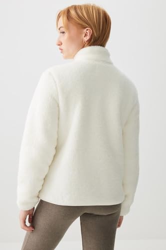 Image of ColorChakra Womens sherpa fur jacket for women superwarm leight weight fabric Plus size sweatshirt M to 5XL
