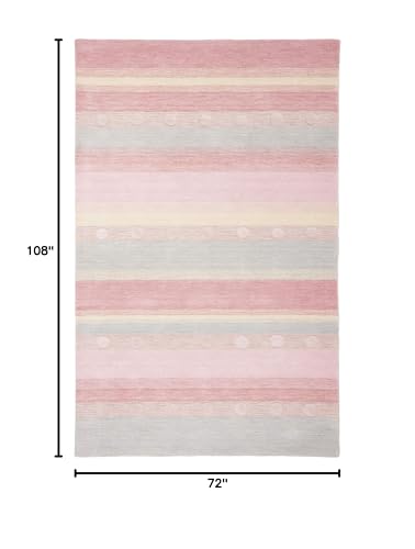 Tapete Safavieh Kids Collection 6' x 9' Azul Rosa miniatura 2