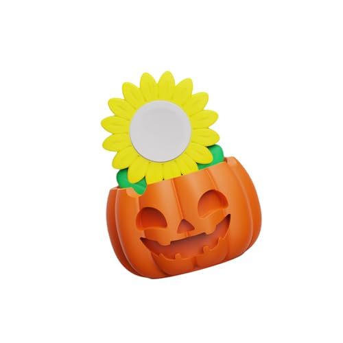 Support de charge en silicone pour montre au design citrouille d'Halloween sculptée