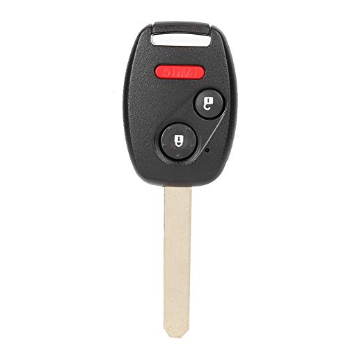 Coque clé voiture 3 boutons 433 MHz avec puce de rechange plip pour télécommande automobile