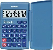 Casio© Petite FX Calculatrice Bleu