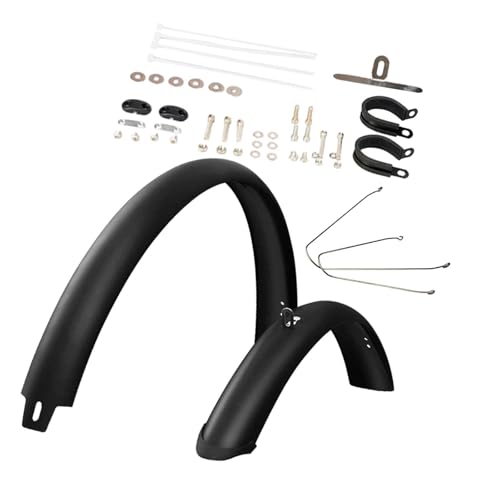 CAQYPVH Road Bicycle Fenders Mountain Bike Mudguards Waterproof Replaces Widen Bicycles Tire Protector Wheel Fenders Bike Fenders Set, for 29inch Bikes