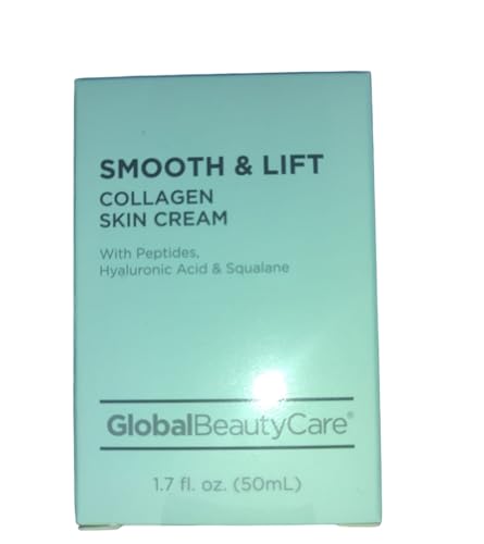 SMOOTH & LIFT COLLAGEN SKIN CREAM With Peptides, Hyaluronic Acid & Squalane 1.7 fl. oz (50ml)