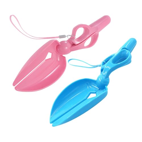 UPKOCH 2 Piezas Inodoro para Mascotas Poop Poop Portable Pooper camada de Gato Pala para Gatos recogedor de Caca recogedor portátil el plastico