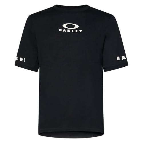 Maillot Oakley Seeker Flow noir en taille L pour le cyclisme masculin