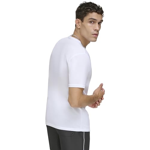 Image of DKNY Men's Short Sleeve Quick Dry 40+ Protection UPF Active Top