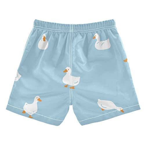 Boys Swim Trunks - Toddler Swim Shorts, Kids Quick Dry Beach Board Shorts, Seamless Goose Swimsuit for Boy Baby2