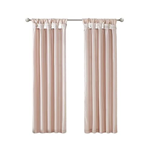 Madison Park MP40-6321 Emilia Faux Silk Single Curtain cover