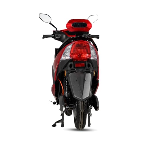Image of MIOOX 60V*40AH Electric Scooter withLithium Battery, 110-120km Range, 40km /h Speed & 2Year Battery Warranty (Red)