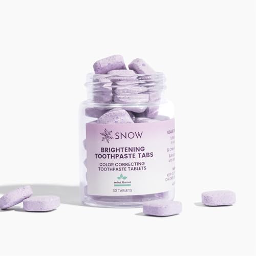SNOW Purple Whitening Toothpaste Tablets - 30...