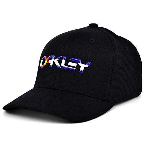 Image of Oakley Metallic Destination Stretch-Fitted Cap