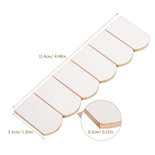 Tuiles de toit pour maison de poupée mini écailles micro paysage x24 - 2