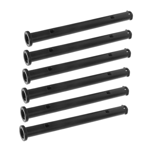 OFFSCH 6pcs Trash Can Lid Plugs Plastic Connectors for Outdoor Garbage Cans Raccoon Design Easy Installation for Sanitation Bins Ensure Secure Lid Connection