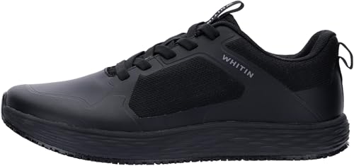WHITIN Men's Wide Food Service Shoes | Water & Oil Resistant | Zero Drop Sole3