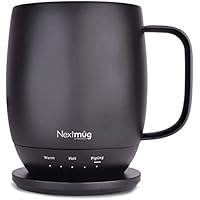 14 oz Nextmug Temperature Controlled Self-Heating Coffee Mug only .48: eDeal Info