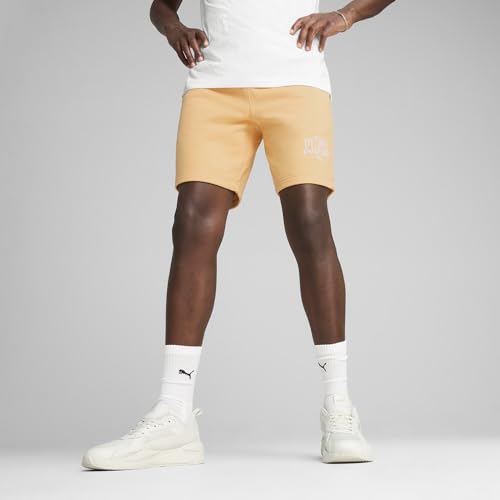 Puma Herren Puma Class Shorts 8" TR Gestrickte Shorts, Almost Apricot, – Ansicht 2