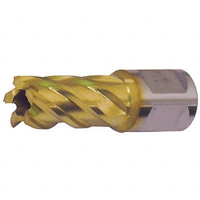 Annular Cutter, M42 TiN, 3/4 Dia, 1 D