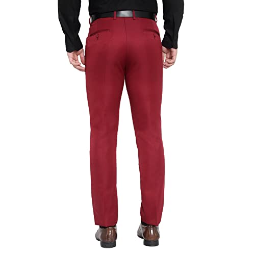 Image of Men Regular Fit Polycotton Trouser Pant's Formal Trouser Casual Trouser Pant
