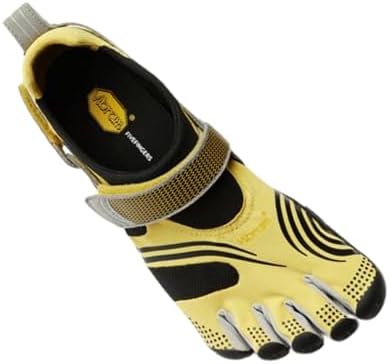 Vibram FiveFingers KMD Tênis esportivo masculino, Amarelo/preto