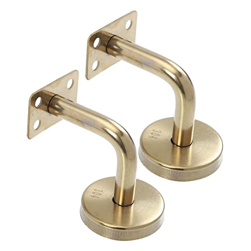Support de rampe d'escalier facile à installer, lot de 2 pièces robustes montées mur