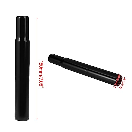 PLCPDM Bicycles Steel for Seats Tube Kids Bike for Seats Post 25.4x180mm Steel Tube for Child Bicycles