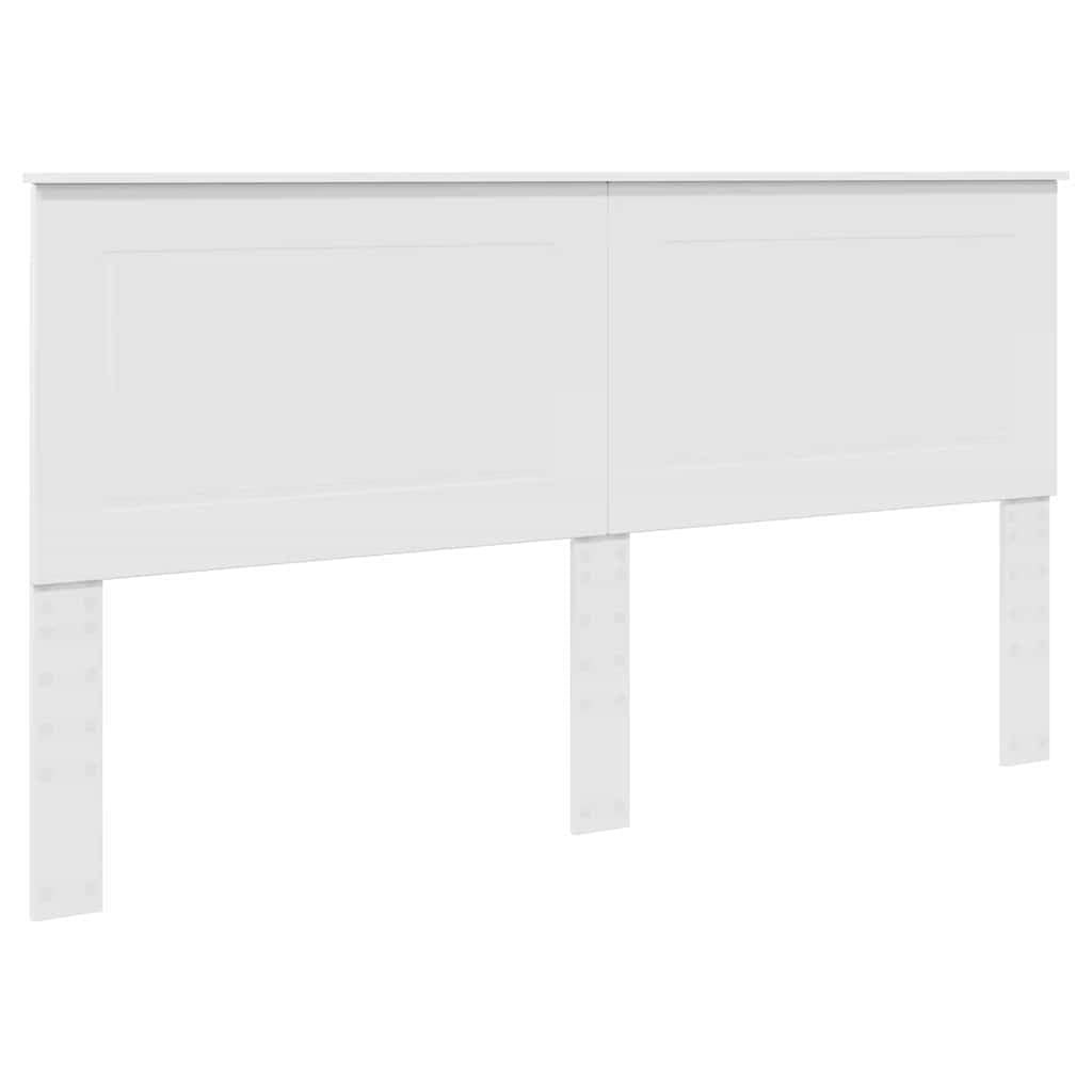 Tête de lit moderne en bois blanc 180 cm - Design durable et facile à monter