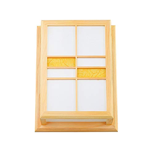 lámpara de Pared de Madera Japonesa, lámpara de Pared de la cabecera balcón del Hotel Cover