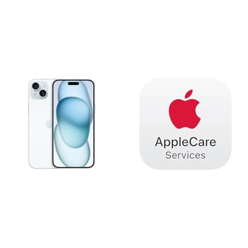 Image of Apple iPhone 15 Plus (256 GB) - Blue with Protect+ with AppleCare Services