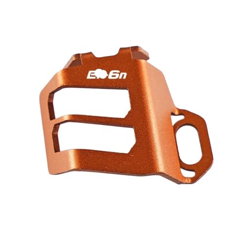 Couvercle réservoir liquide frein ER6N garde de protection en alu pour bocal arrière de moto