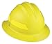 Fire Helmet, Lime-Yellow, Thermoplastic