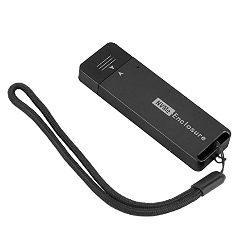 Enclosure externo para SSD M.2 PCIe NVME USB 3.1 Gen 2 miniatura 1