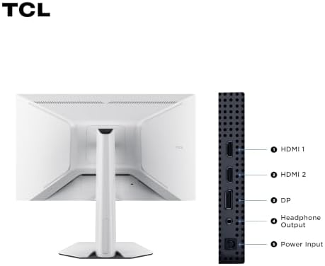 TCL 27인치 P3A 시리즈 QD-미니 LED QHD HDR 게이밍 모니터(2026년 모델) 헤일로 컨트롤 시스템, LD1196 정밀 조광 시리즈, HDR1200 밝기, 260Hz 재생률, 1ms, AMD FreeSync 프리미엄 — 사진 4
