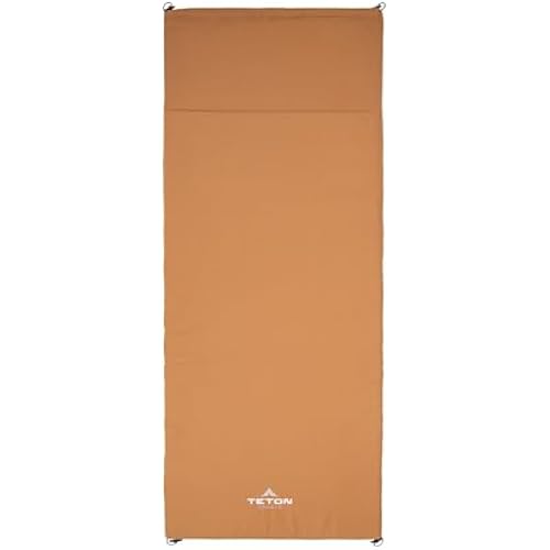 Teton Outfitter XXL Sleeping Pad for Cot, Extra Thick Comfortable Camping Mattress for Adults, Portable Roll-Up Camp Pad, Durable Foam Cushioning