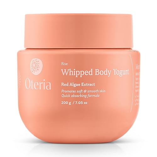 Image of Oteria Whipped Body Yogurt (200Gm) | Body Cream for Deep Hydration, Nourishing, Moisturizing and Glowing Skin | For All Skin Types Men and Women