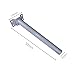 Wyhqgn Street Light Barn Light Support Extension Mounting Arm Fixture Antenna Adaptor Light Pole Mount for Post Tree Barn Lamp, White