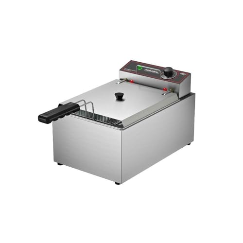 Fritadeira Elétrica Óleo Aço Inox FRCE 5 L Metalcubas Elétrico - 220V