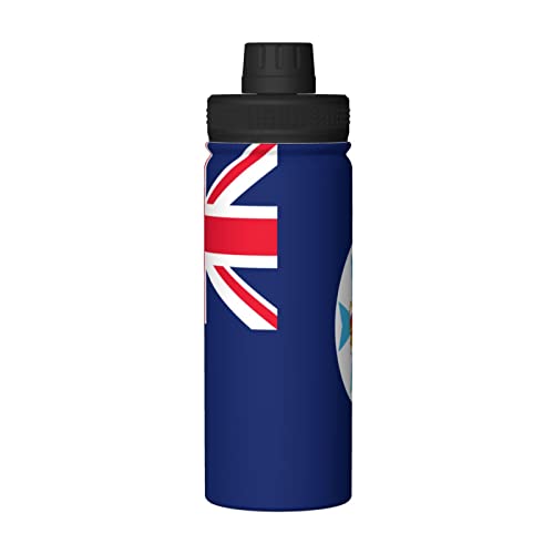 ETHORY Flag Of Queensland Water Bottle 18OZ Stainless Steel